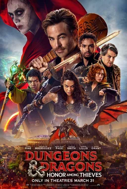 Poster for Dungeons & Dragons: Honor Among Thieves (2023)