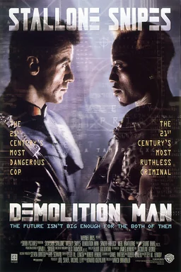 Poster for Demolition Man (1993)
