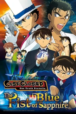Poster for Detective Conan: The Fist of Blue Sapphire (2019)