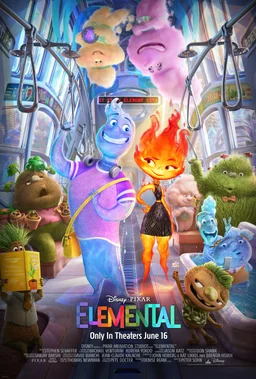 Poster for Elemental (2023)
