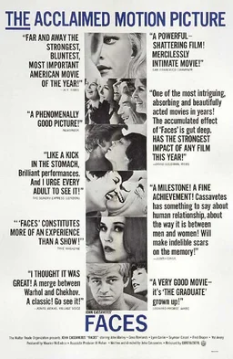 Poster for Faces (1968)