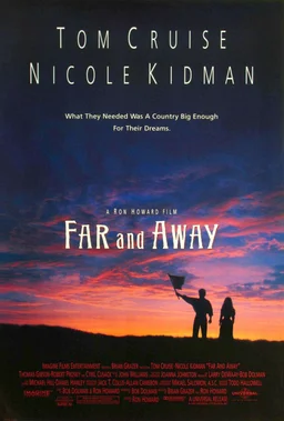Poster for Far and Away (1992)