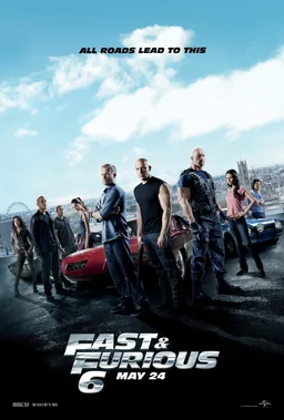 Poster for Fast & Furious 6 (2013)