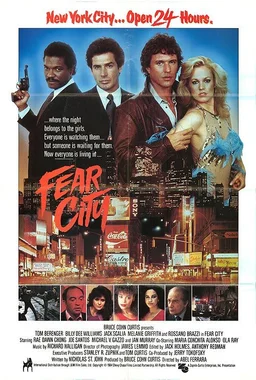 Poster for Fear City (1984)