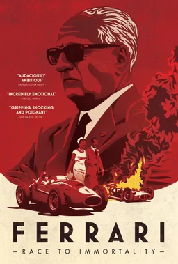 Poster for Ferrari: Race to Immortality (2017)