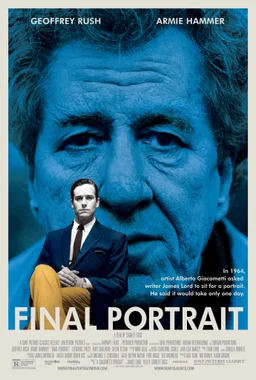 Poster for Final Portrait (2017)