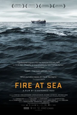 Poster for Fire at Sea (2016)