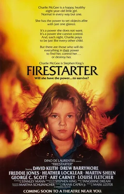 Poster for Firestarter (1984)