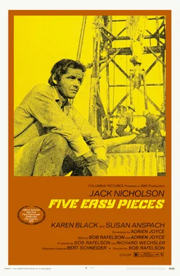 Poster for Five Easy Pieces (1970)