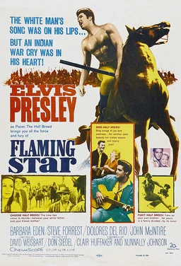 Poster for Flaming Star (1960)