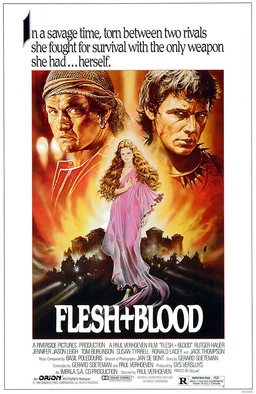 Poster for Flesh+Blood (1985)