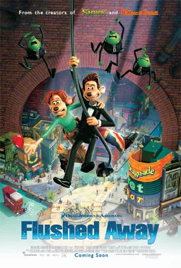 Poster for Flushed Away (2006)