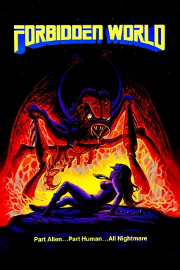 Poster for Forbidden World (1982)