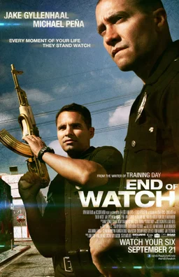 Poster for End of Watch (2012)