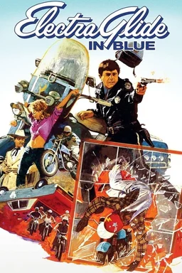 Poster for Electra Glide in Blue (1973)