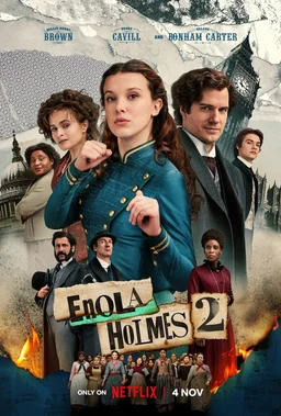 Poster for Enola Holmes 2 (2022)