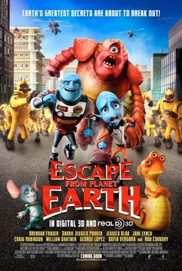Poster for Escape from Planet Earth (2012)