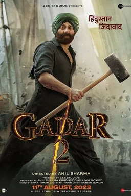 Poster for Gadar 2 (2023)