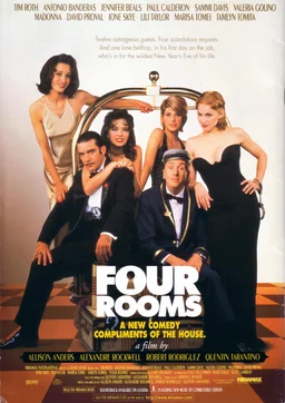 Poster for Four Rooms (1995)