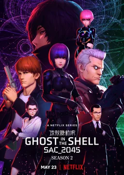Poster for Ghost in the Shell SAC_2045 - Season 1