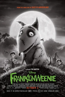 Poster for Frankenweenie (2012)