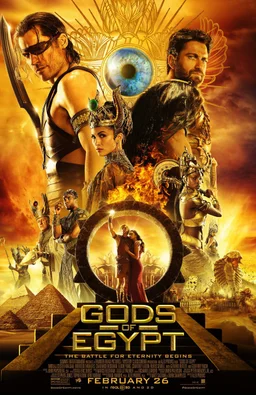 Poster for Gods of Egypt (2016)