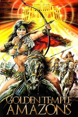 Poster for Les amazones du temple d'or (1986)