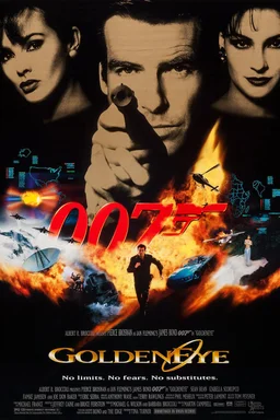 Poster for GoldenEye (1995)