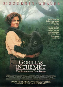 Poster for Gorillas in the Mist (1988)