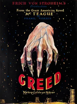 Poster for Greed (1924)