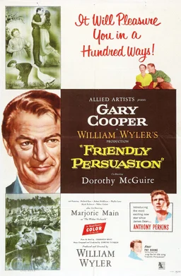 Poster for Friendly Persuasion (1956)