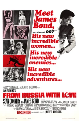 Poster for From Russia with Love (1963)