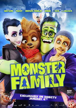 Poster for Monster Family (2017)