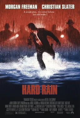 Poster for Hard Rain (1998)