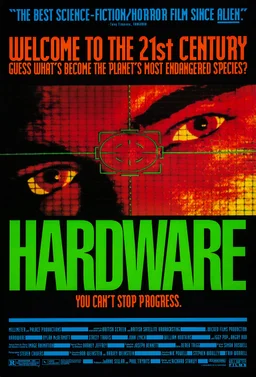Poster for Hardware (1990)