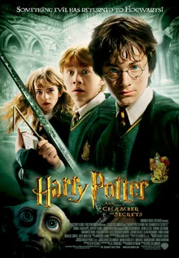 Poster for Harry Potter and the Chamber of Secrets (2002)