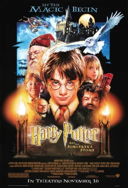 Poster for Harry Potter and the Sorcerer's Stone (2001)