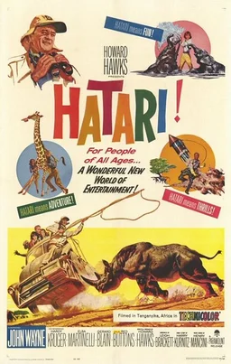 Poster for Hatari! (1962)