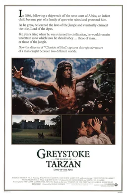 Poster for Greystoke: The Legend of Tarzan, Lord of the Apes (1984)