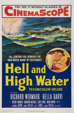 Poster for Hell and High Water (1954)