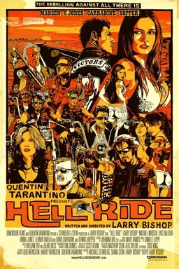 Poster for Hell Ride (2008)