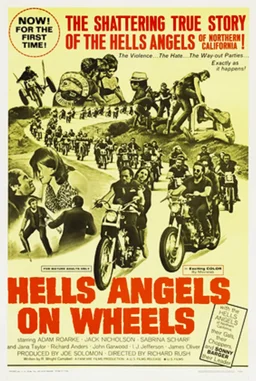 Poster for Hells Angels on Wheels (1967)