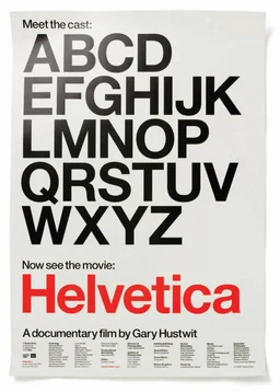Poster for Helvetica (2007)