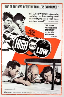 Poster for High and Low (1963)