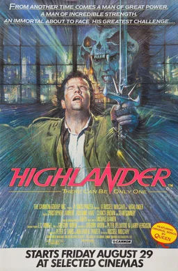 Poster for Highlander (1986)