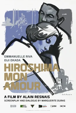 Poster for Hiroshima Mon Amour (1959)
