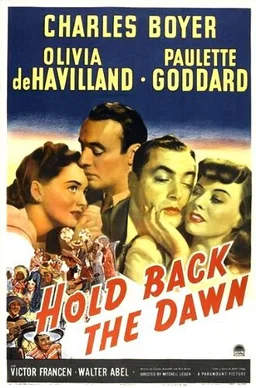 Poster for Hold Back the Dawn (1941)