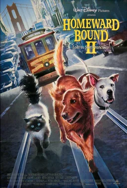 Poster for Homeward Bound II: Lost in San Francisco (1996)