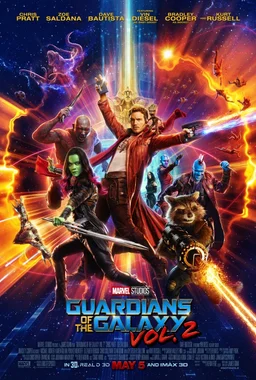 Poster for Guardians of the Galaxy Vol. 2 (2017)