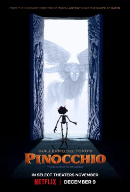 Poster for Guillermo del Toro's Pinocchio (2022)